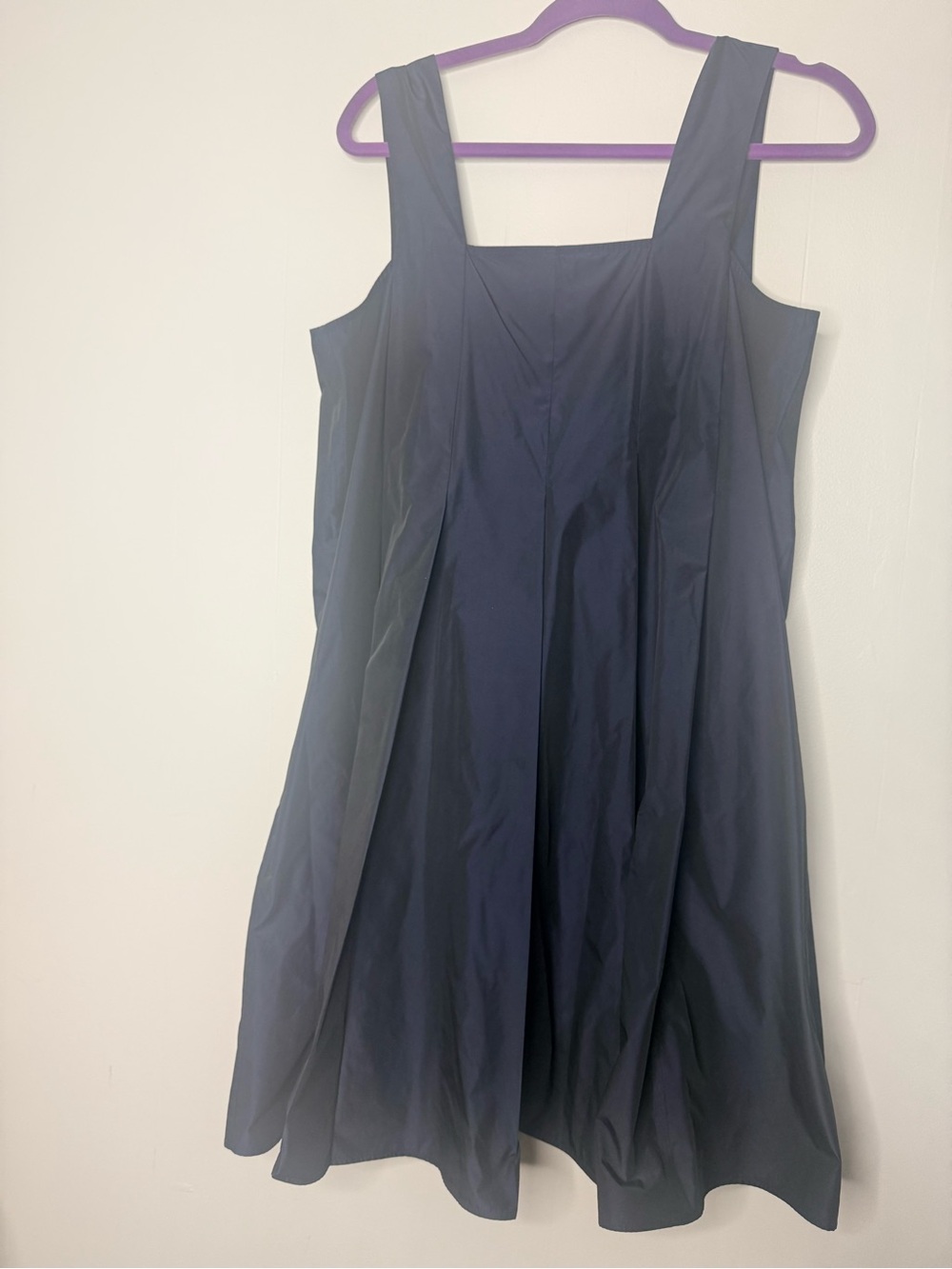 COS Navy Blue Midi Dress